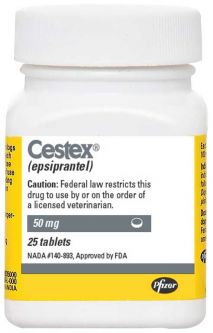 Cestex (Epsiprantel) 50mg PER TABLET