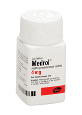 Medrol (methylprednisolone) 4 mg PER TABLET