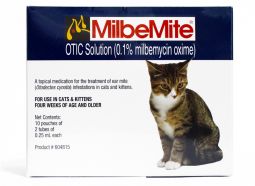 MilbeMite Otic 2 tubes of 0.25 mL