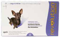 Revolution For Dogs 5.1 to 10 lbs (3 Month)