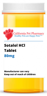 Sotalol HCl 80mg PER TABLET